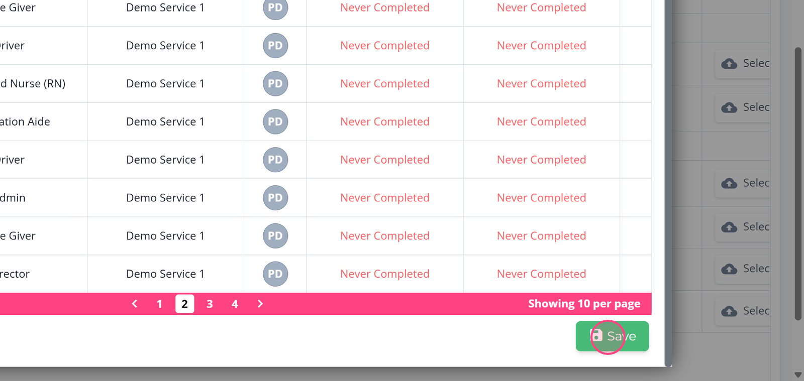 Click ‘Save’ to confirm your delegate selection. This will trigger an invite email to be sent directly to the learner.